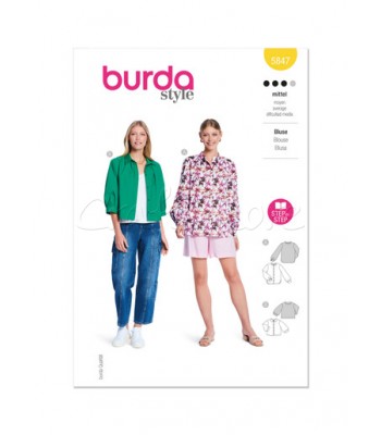 BURDA πατρόν μπλουζα 5847